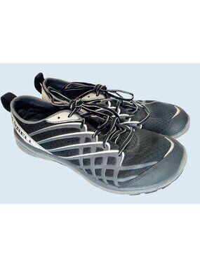 MERRELL Black Grey Lightweight Performance Sneaker Size 8.5